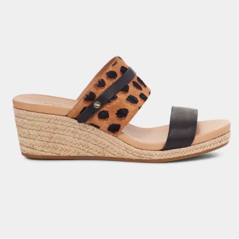 HP🎉New UGG leopard wedge